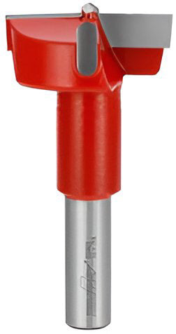 Carbide Tipped Hinge Bit 35mm Dia x 10mm Shk x 70mm OAL Left Hand Rotation