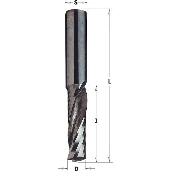 CMT 198.001.11 Solid Carbide Spiral Bit, 1/8-Inch Diameter, 1/8-Inch Shank