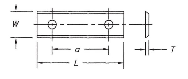 SI-501215 - Insert 50 x 12 x 1.5  ( 10 pc per pack)