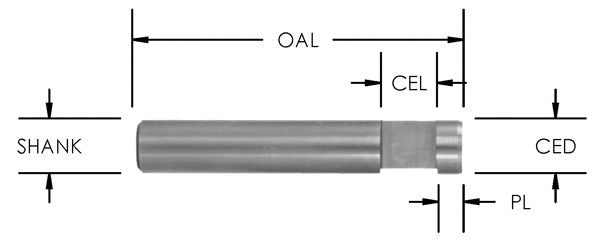 SCD215 - SC FLUSH TRIM DADO CUT - 7 Deg 1/4 CD