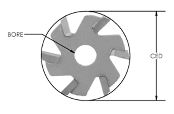 SDR250-6 - 1/4 K X 5/16 B  X 1 1/4 CD X 6 W DRAW SLOT