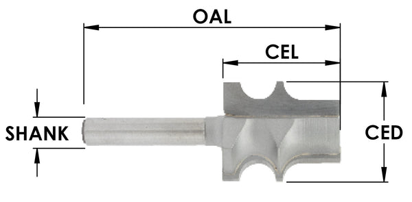 SE3288 - Taper Reed  5/32