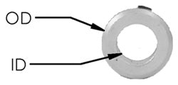SEHK-116 - Hex Key Wrench 1/16 Short Arm