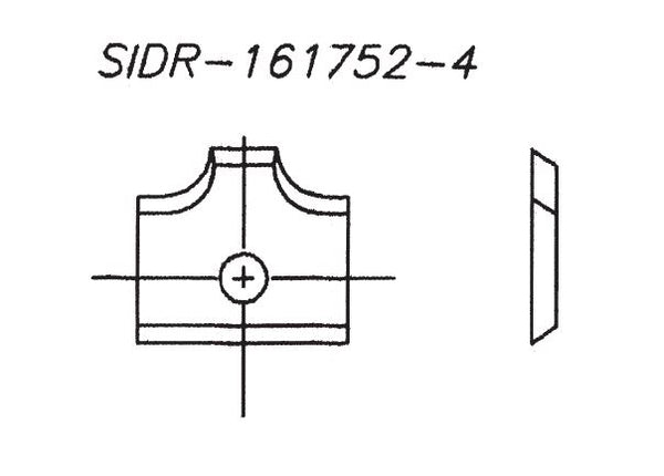 SIDR-161752-4 - 4mm Double Rad Ins 16mm x 17.5mm x 2mm (10 pc pk)