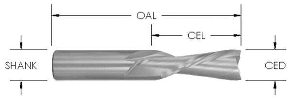 SRD255 - 1/2 CD X 1 1/4 CL X 1/2 SH x 3