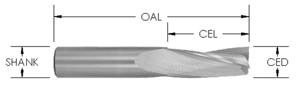 SRU648SL - 3 FL Slow UP Sprl 3/4 CD x 3 CL X 3/4 Shk X 6 OAL